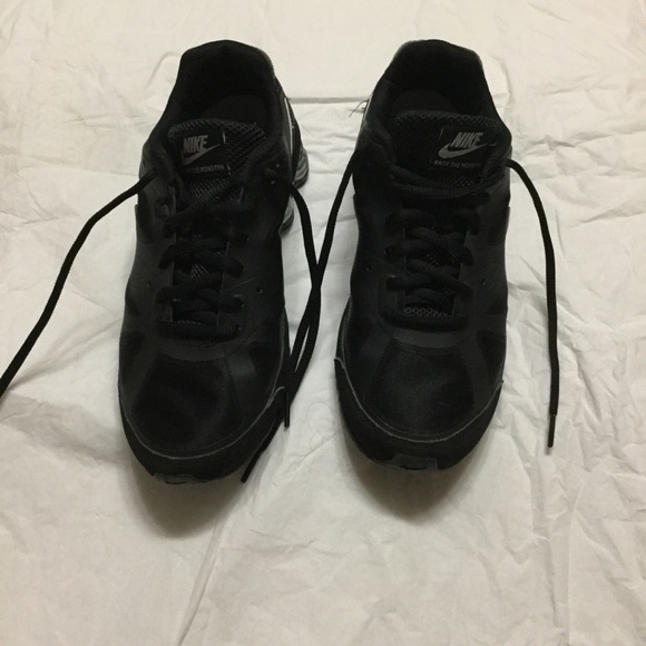 Nike Shoes - Nike Shox She Monster Women Black & Gray Sneakers